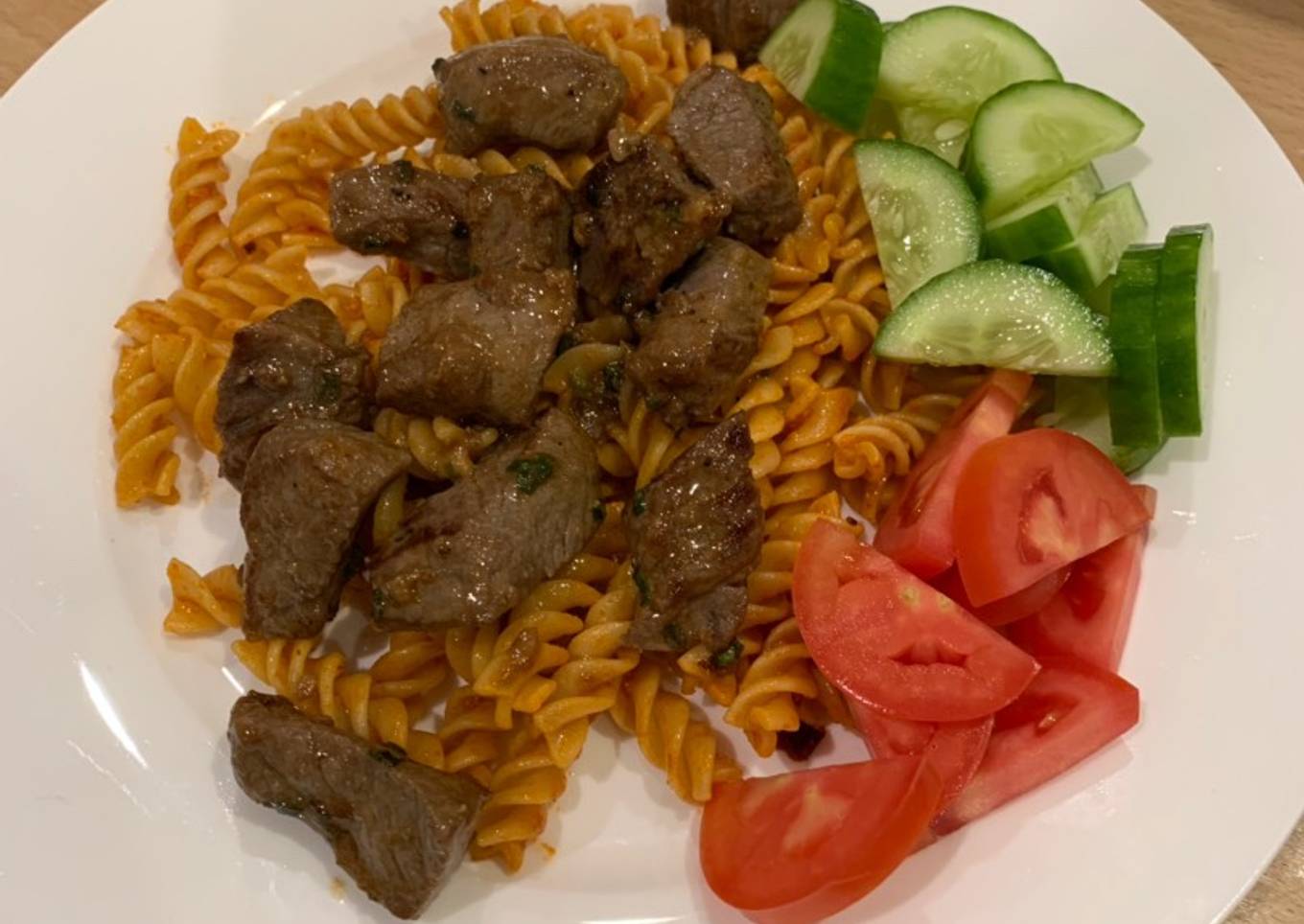 Vietnamese style Beef and Tomato ‘Pasta’