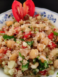 A picture of Quinoa salad.