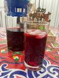 Iced Hibiscus tea 🫖 🌺