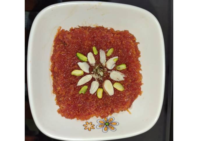 gajar cha halwa recipe in marathi