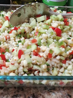 A picture of Fresh Sweet Corn Salad.