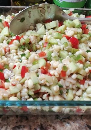 A picture of Fresh Sweet Corn Salad.