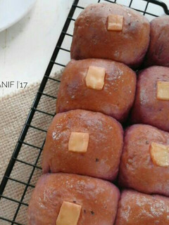 Foto resep Roti Sobek ubi ungu