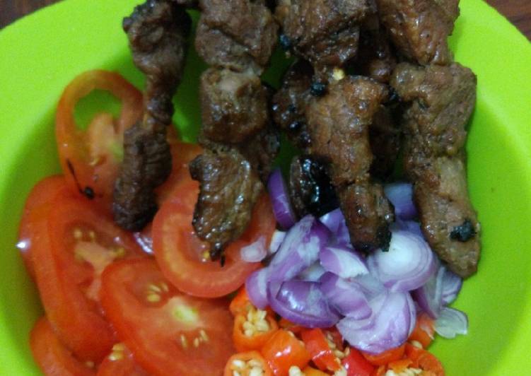 Resep: Sempurna Sate Kambing ala Ummu Rasya + Tips Empuk