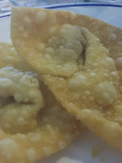 Una foto de Wantan frito