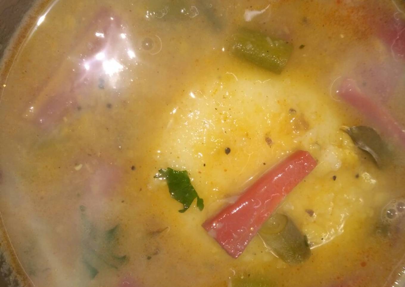 Sambar(with IDLI)