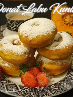 Foto resep 232. Donat Labu Kuning Lembut