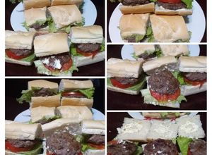 Una foto de Hamburguesas 🍔 Caseras a la Plancha 😋 de Cecii 👩‍🍳