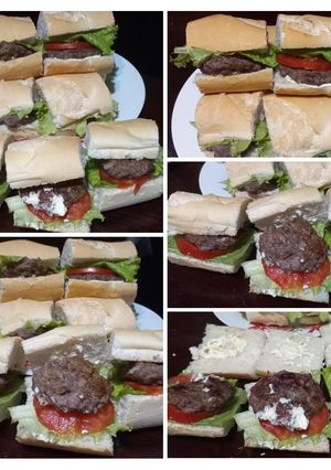 Una foto de Hamburguesas 🍔 Caseras a la Plancha 😋 de Cecii 👩‍🍳