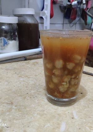 صورة لوصفة حمص الشام بكل تكاته
