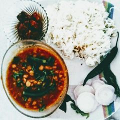 A picture of Chholey Chawal.