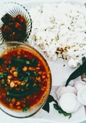 A picture of Chholey Chawal.