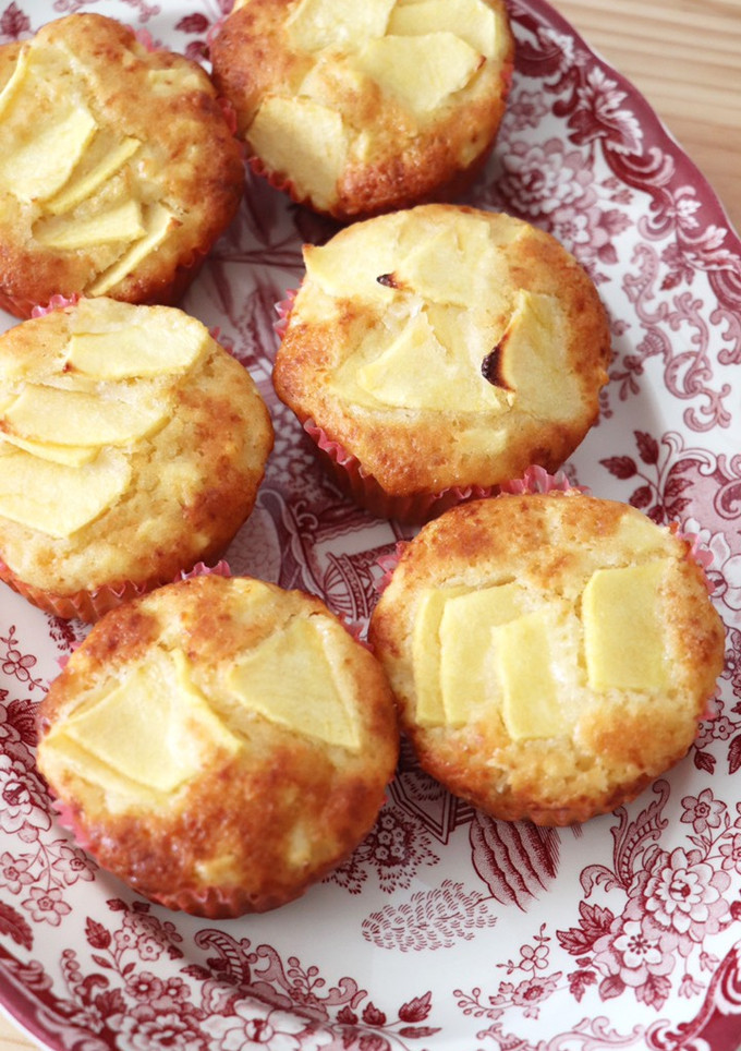 Una foto de Muffins de manzana