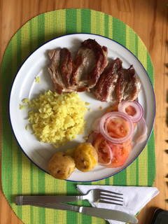 Una foto de Arroz con repollo