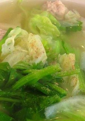 รูปของ ต้มจืดเต้าหู้หมูสับ