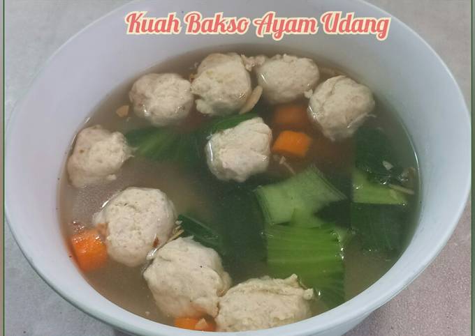 Resep Kuah Bakso Ayam Udang Oleh Ala Chef Cookpad