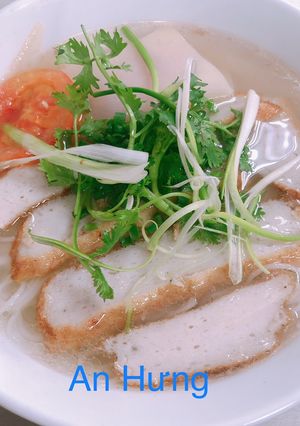 Hình của món Bún Chả Cá.