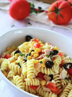 A picture of Simple Italian Pasta Salad.