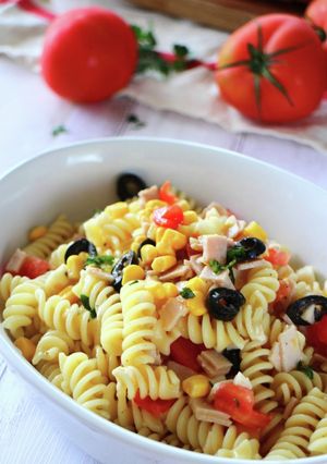 A picture of Simple Italian Pasta Salad.