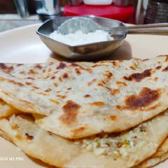 Square Gobhi parantha A picture of Square Gobhi parantha.