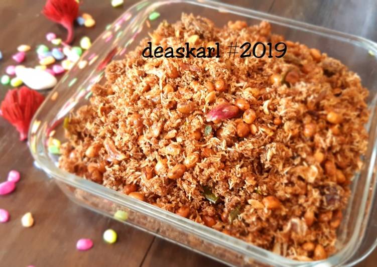 Serundeng kedelai asam manis #2019