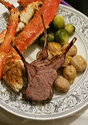 A picture of Sundays dinner.