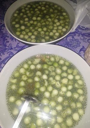Foto resep Es melon lemon selasih dg jelly strawberry