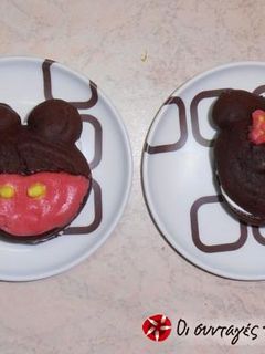 Φωτογραφία της συνταγής Παιδικά Whoopie pies: “Ο Mickey και η παρέα του”