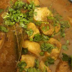 A picture of Chicken curry.