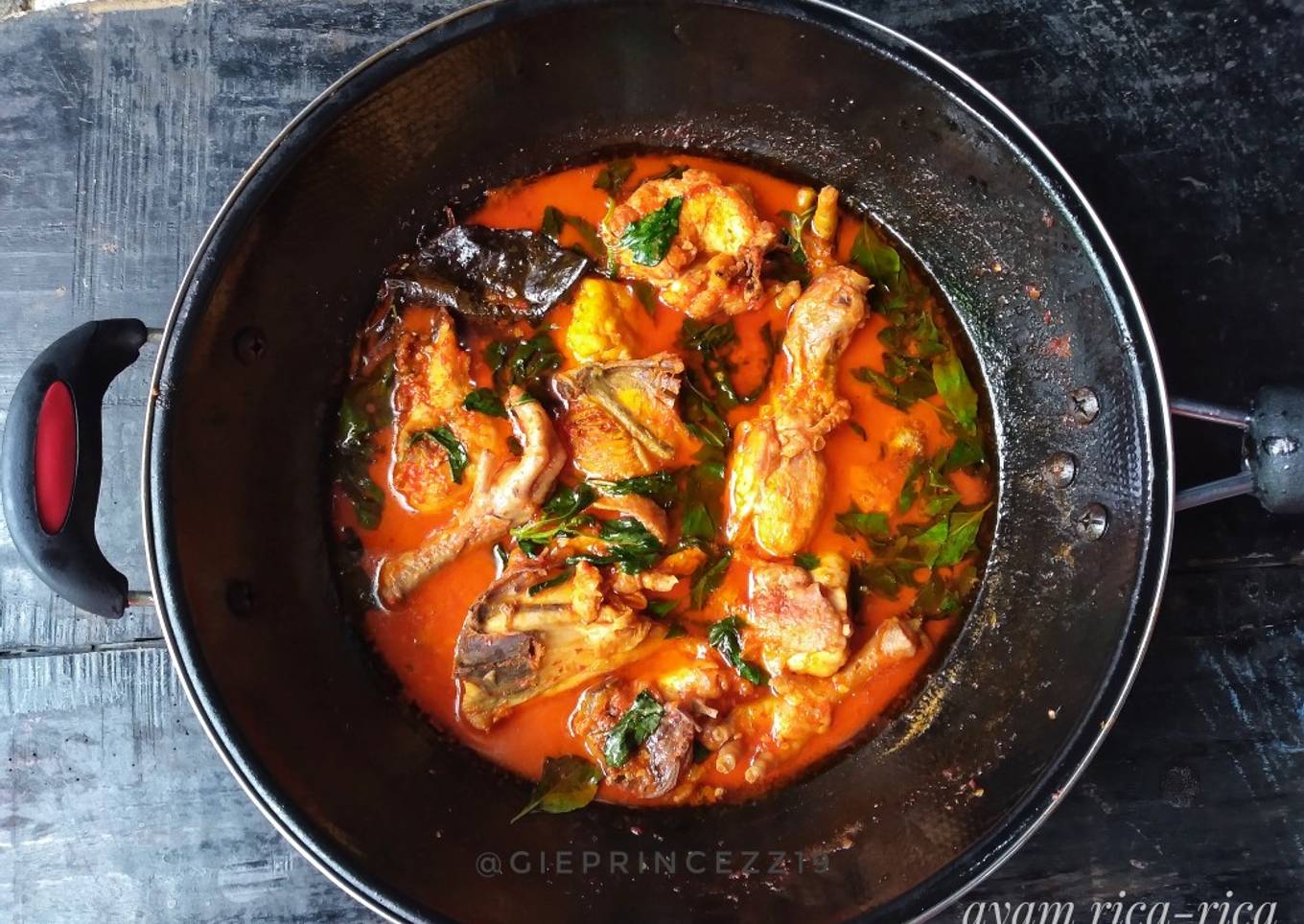 Ayam rica-rica kemangi dapoer mamih