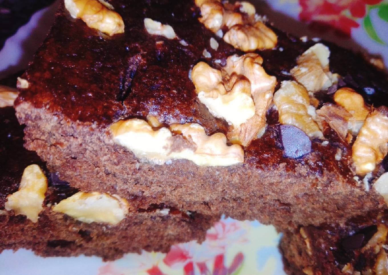 Brownie vegetariano de lentejas al microondas!! Expréss!!!✨👏