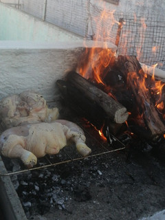 Una foto de Pollo asado
