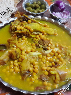 عکسی از دستور کله پاچه