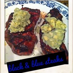 A picture of Black & Blue Steaks.