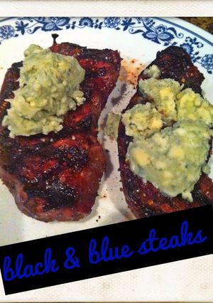 A picture of Black & Blue Steaks.