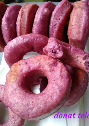 Foto resep Donat telo ubi ungu
