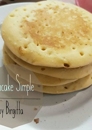 Foto resep Pancake Simple (no mixer)