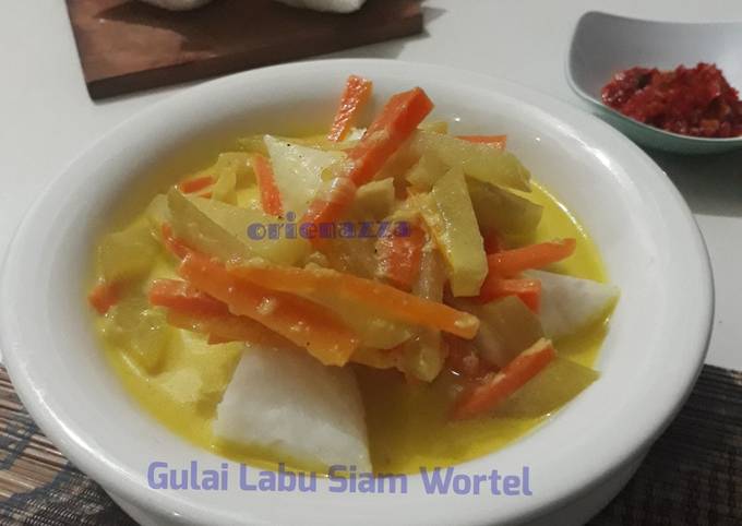Gulai Labu Siam Wortel