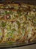 Quesadilla con Salchichas y Salsa Bechamel!