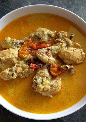 Foto resep Sayur ayam kuah kuning