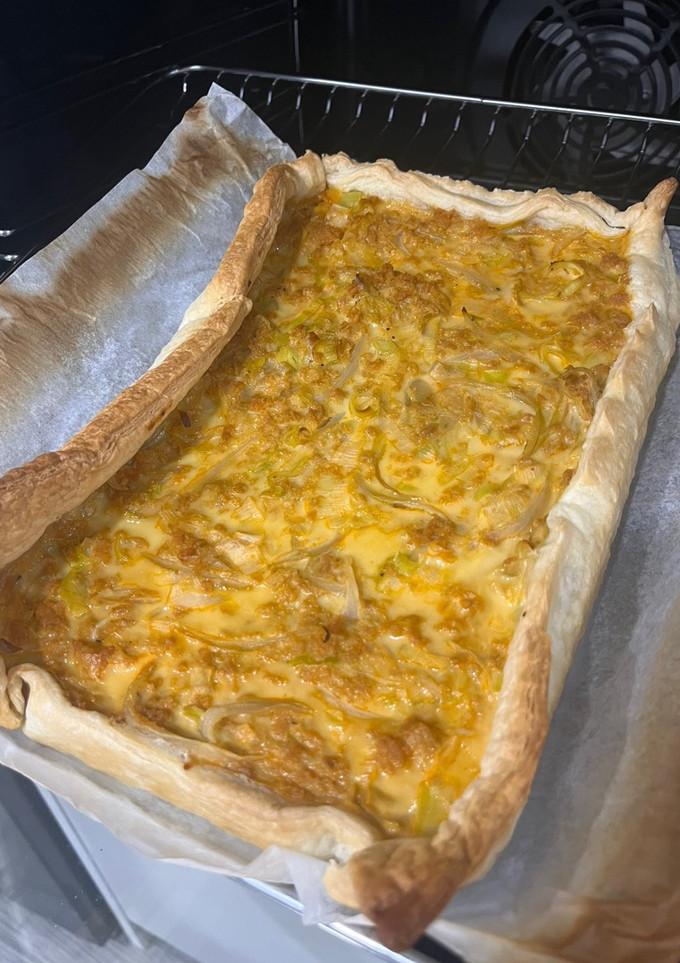Una foto de Quiche proteica (Aprovechamiento)