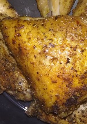 A picture of Baked chicken.