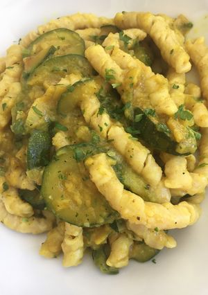 Foto di Busiate con zucchine