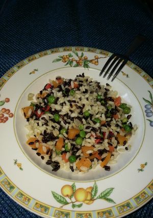 Foto di Insalata di riso con verdure