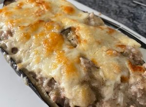 Foto principal de Berenjena rellena de carne picada y bechamel