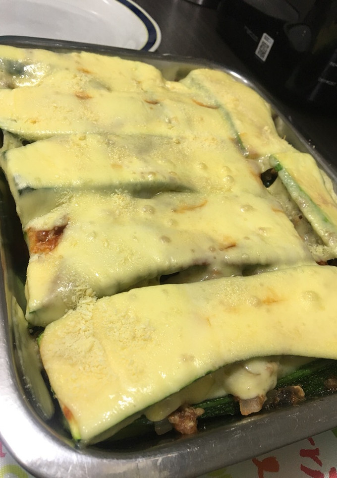 Una foto de Lasaña de zapallo italiano