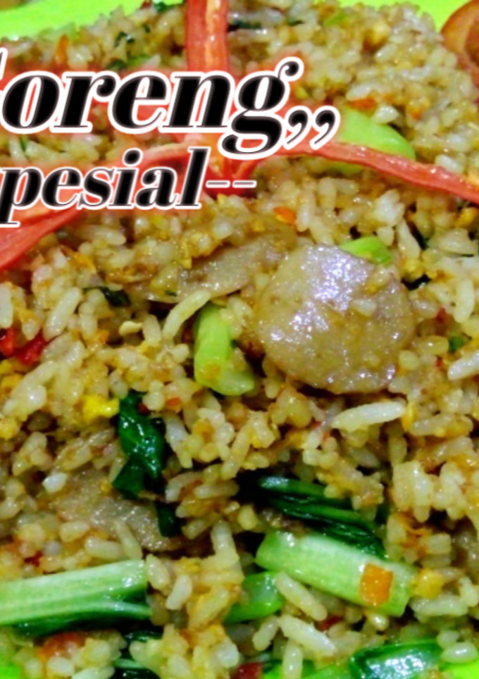 Foto resep Nasi goreng bumbu spesial sendiri