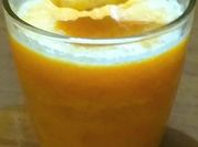 Una foto di granita di melone