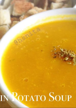 Foto resep Pumpkin Potato Soup