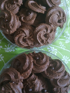Foto resep Kue semprit coklat renyah